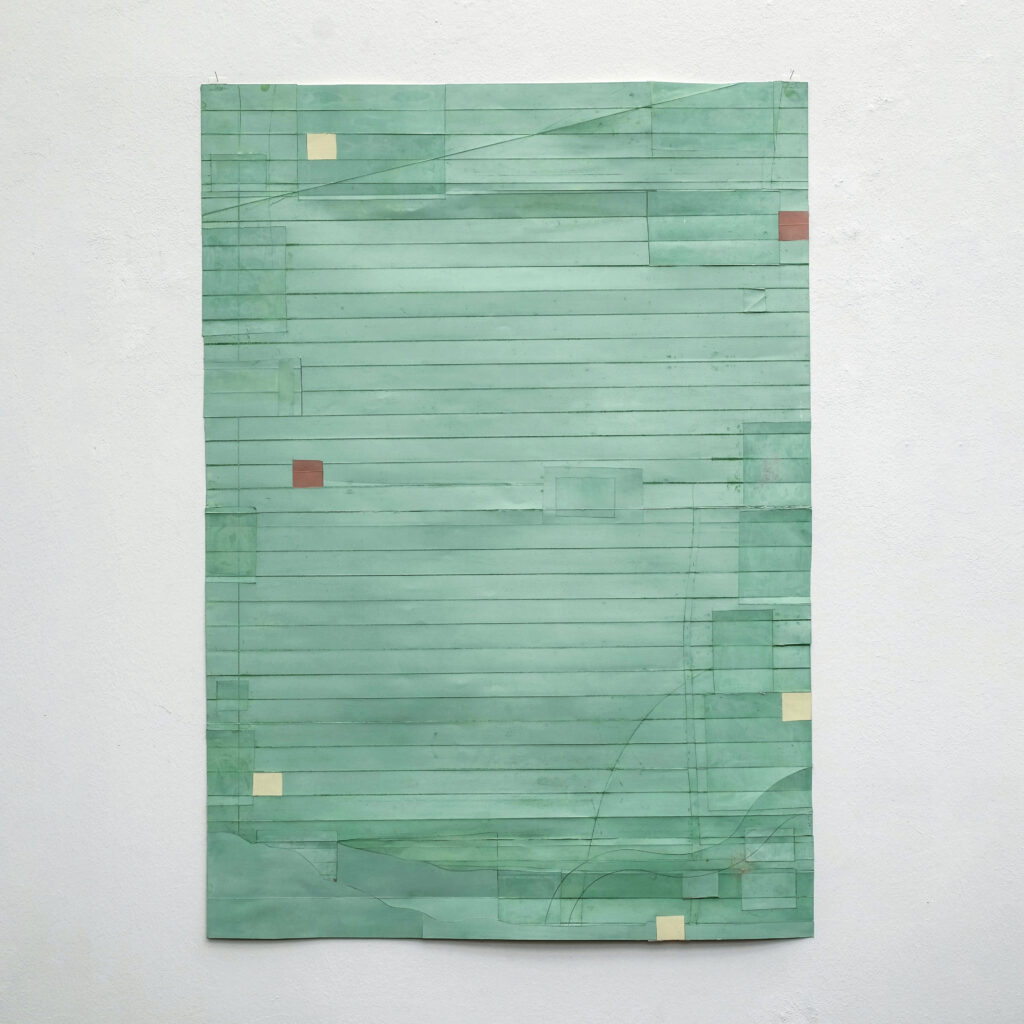 2021.05.29, Papierarbeit, 102×144 cm